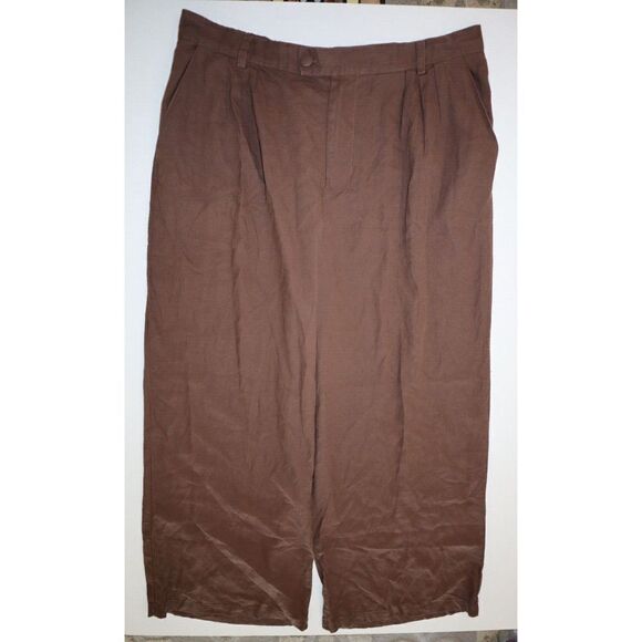 cotton:On 2052710-03 Women's Sz 14 Acorn Brown Trendy Curve Eve Pants - Picture 1 of 8